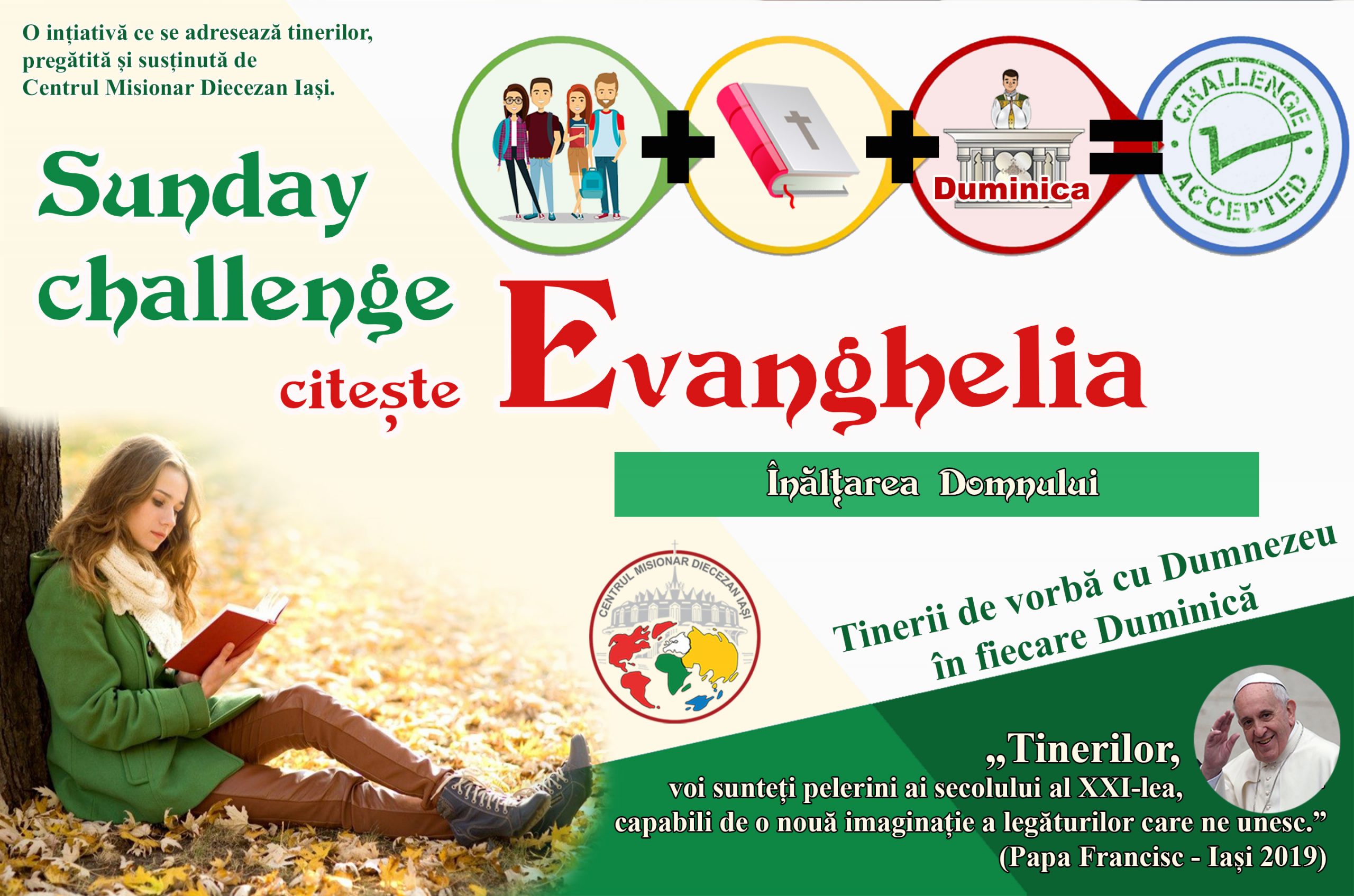#SundayChallengeEvanghelia – Înălțarea Domnului