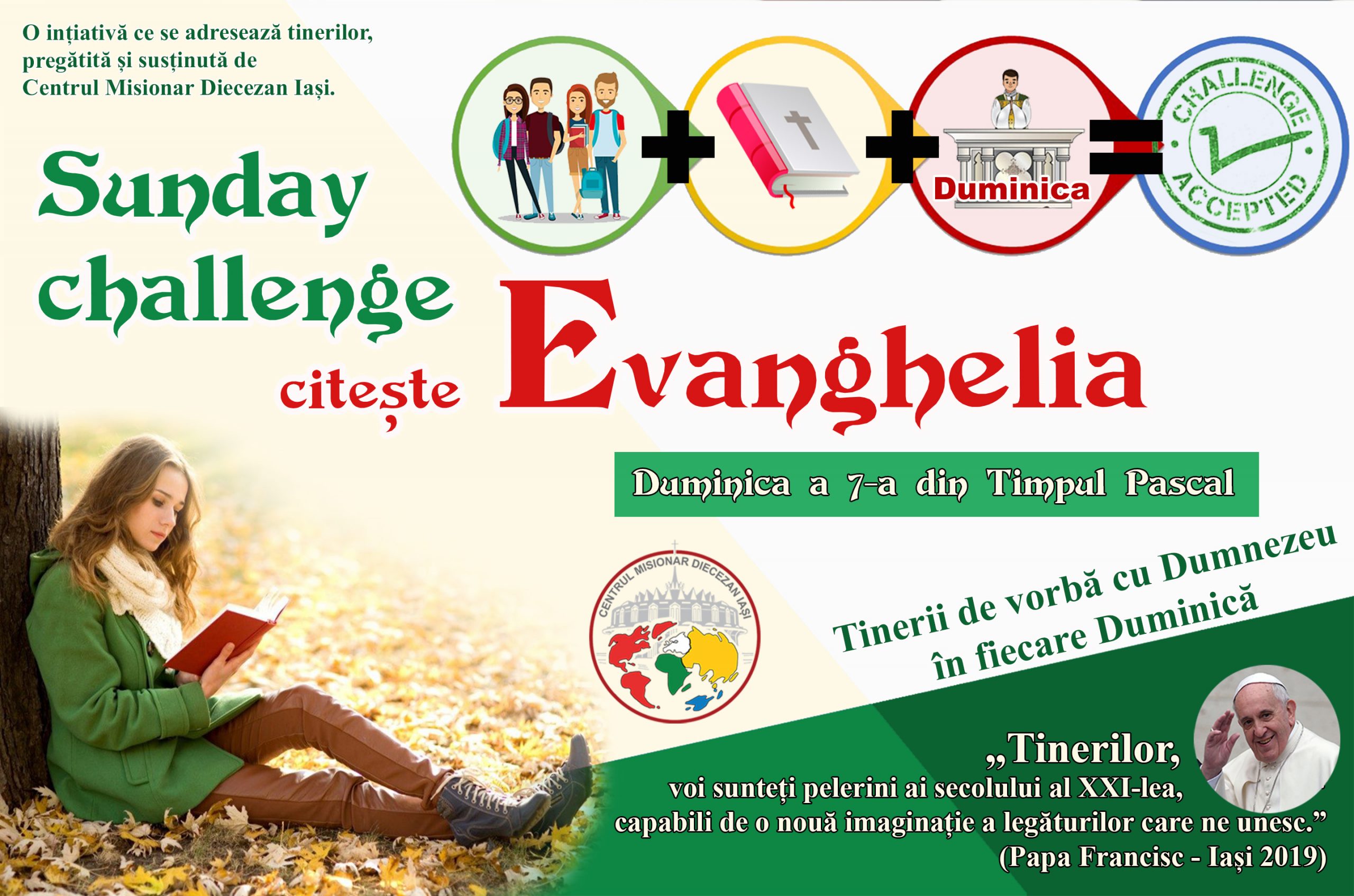 #SundayChallengeEvanghelia – Duminica a 7-a a Paștelui