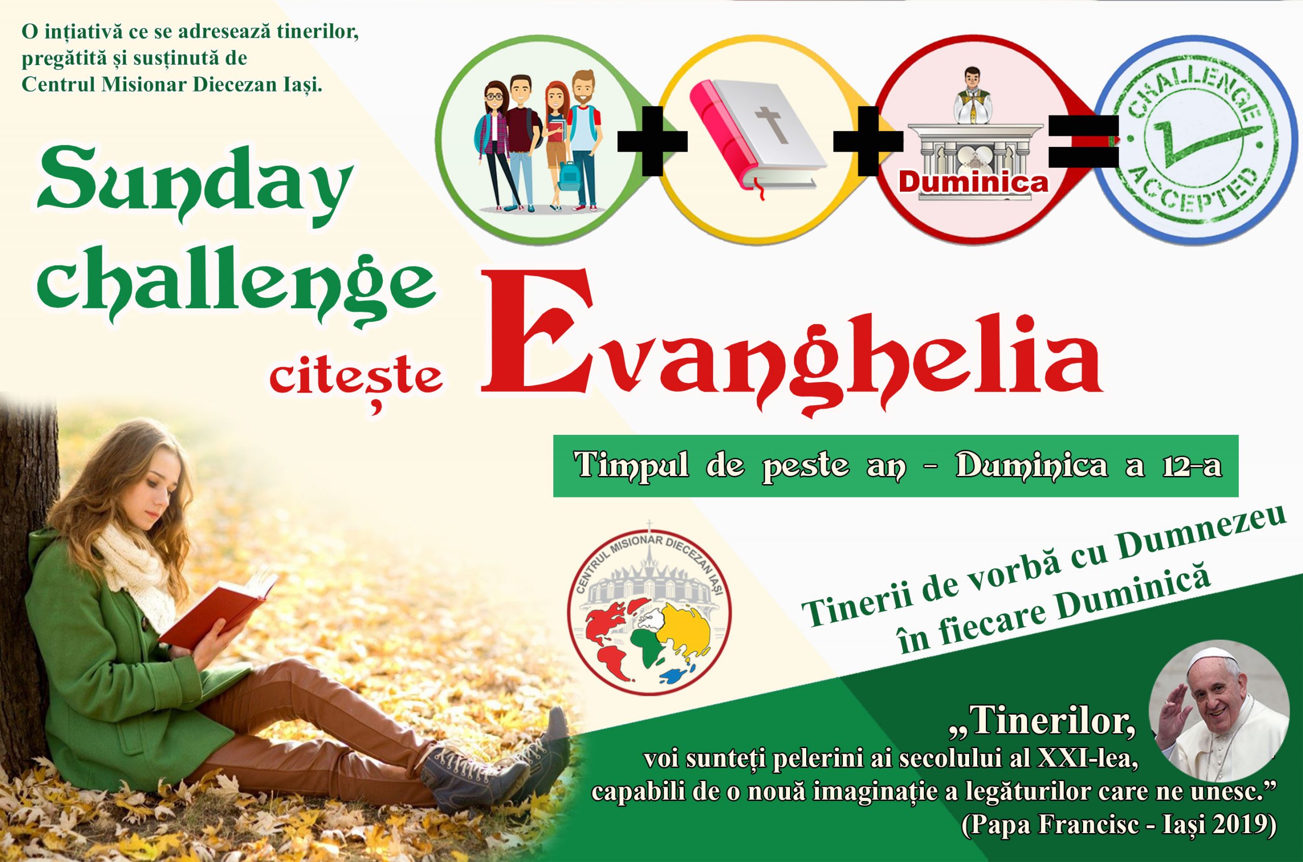 #SundayChallengeEvanghelia – Duminica a 18-a din Timpul de peste an