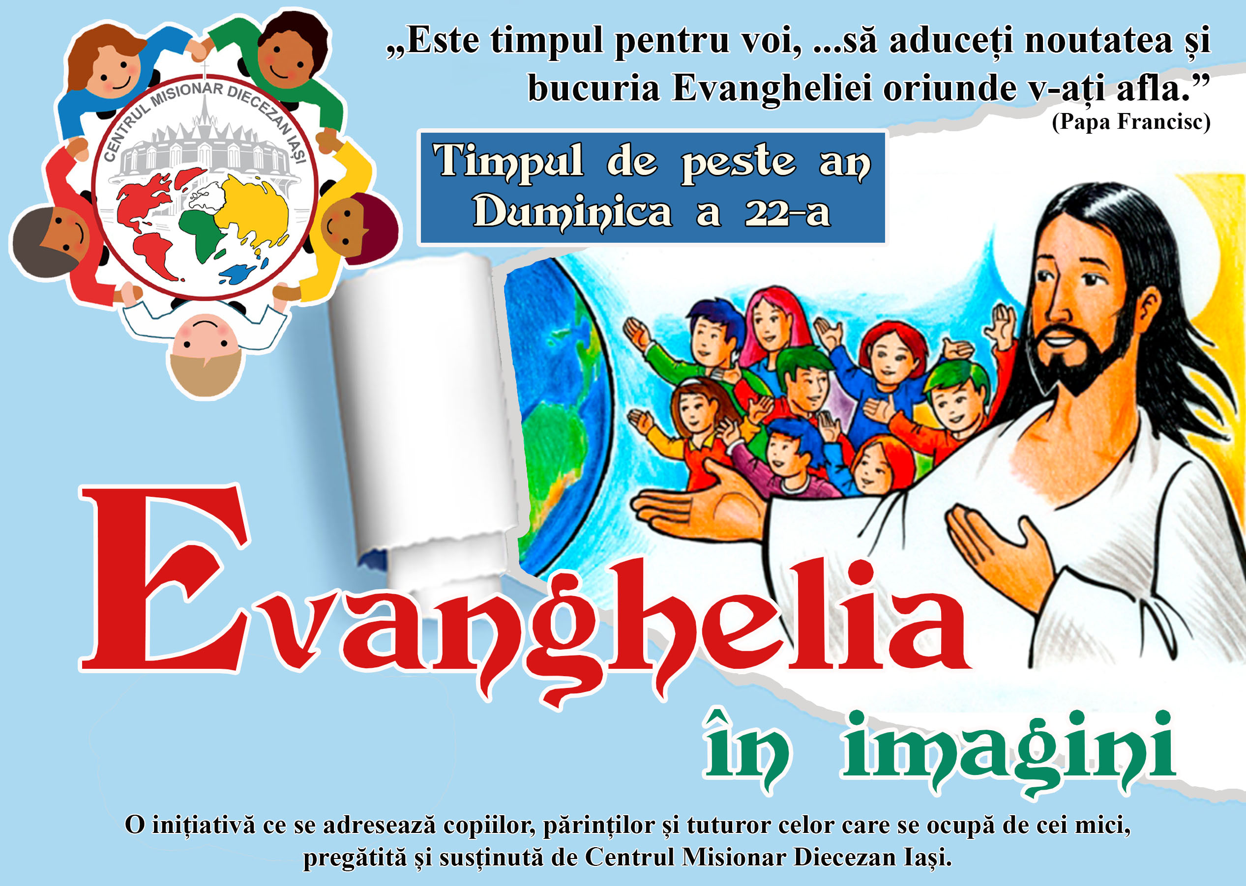 #EvangheliaÎnImagini – Duminica a 22-a din Timpul de peste an